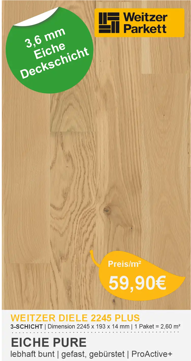 2245 PLUS_Eiche Pure lebhaft bunt_Pro Active+