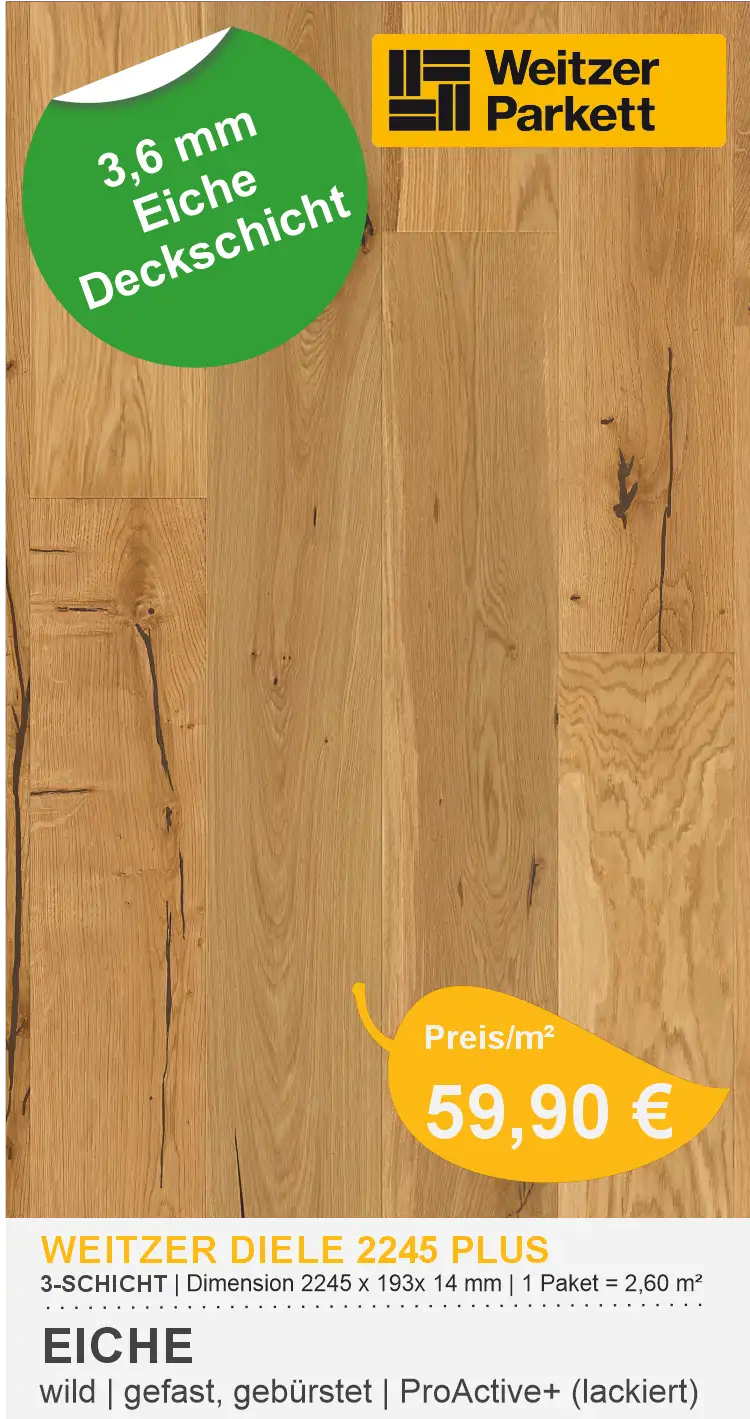 2245 PLUS_Eiche wild_Pro Active+