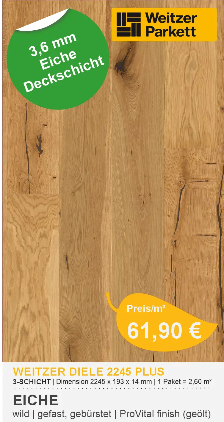 2245 PLUS_Eiche wild_Pro Vital finish